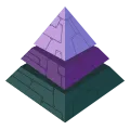 Electronic pyramid